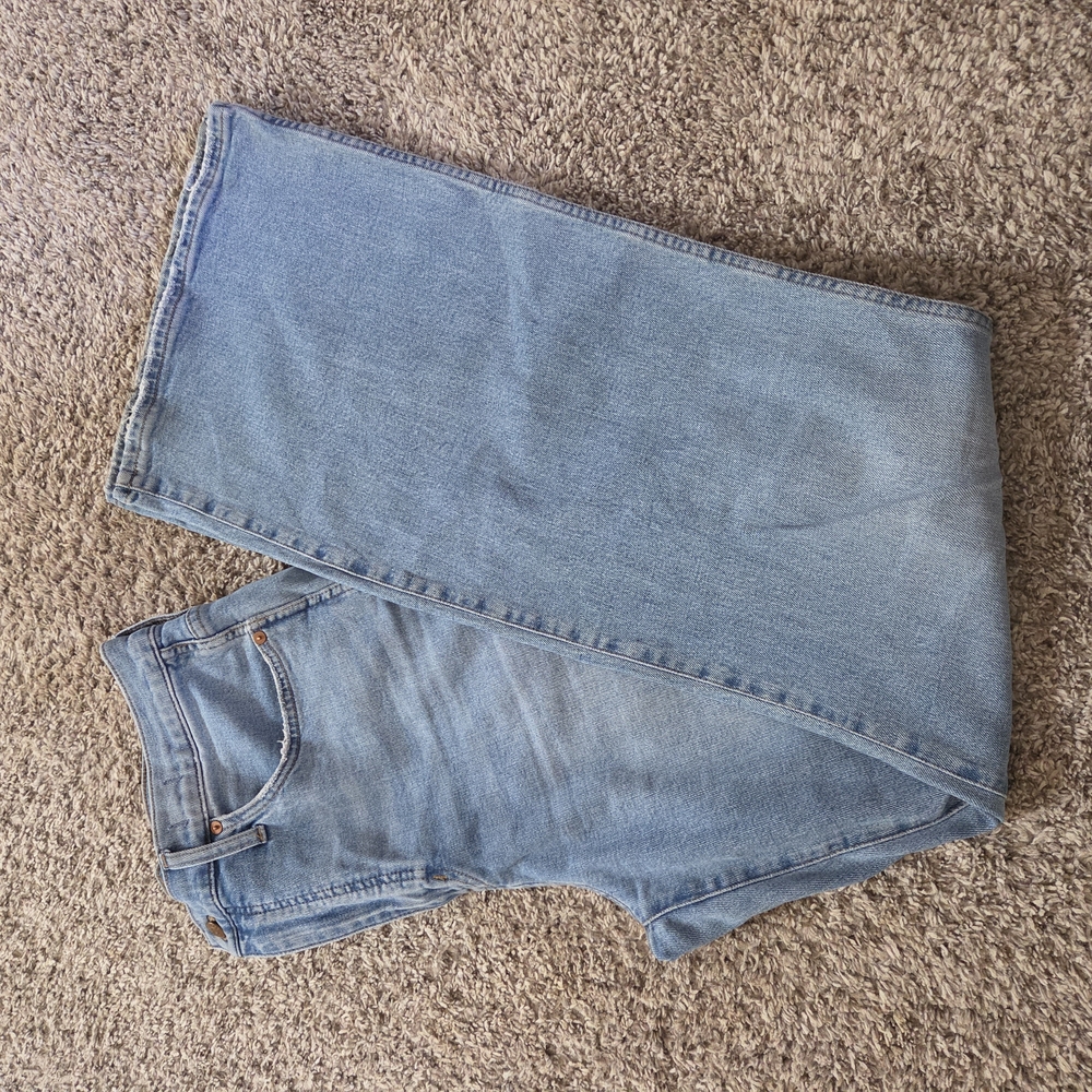 Madewell Women's 30T Flare Blue Jeans